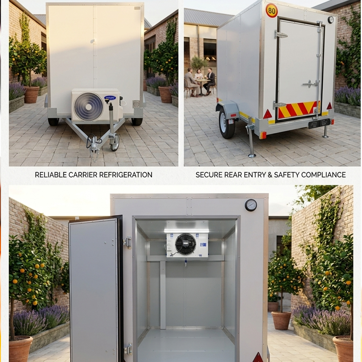 Mobile coldrooms and modular units